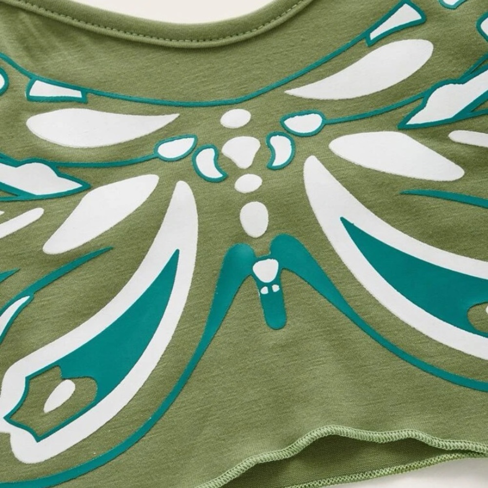 NWT 🦋🦋spaghetti strap tank top butterfly design size large y2k, 80’s 90’… - Picture 3 of 3